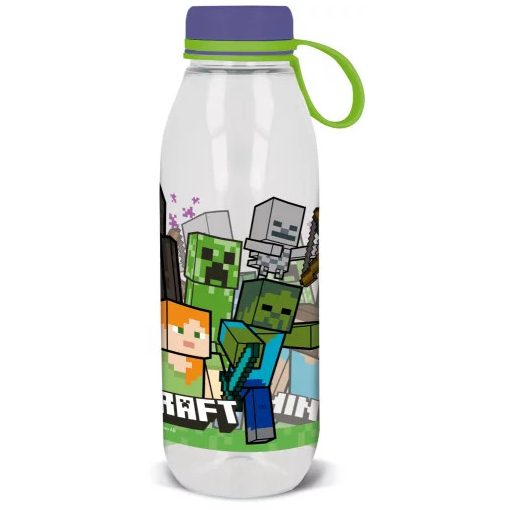 Minecraft kulacs, sportpalack 650 ml